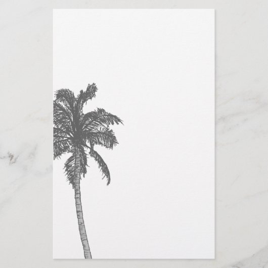 Palm Tree-banketbakkerij Briefpapier (Voorkant)