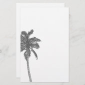 Palm Tree-banketbakkerij Briefpapier (Voorkant / Achterkant)