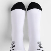 Palm Tree Beach Crew Socks Sokken (Top)