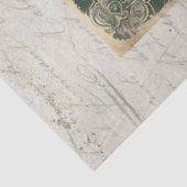 Palm Tree Beach Ocean Ephemera Decoupage Tissuepapier (Detail)