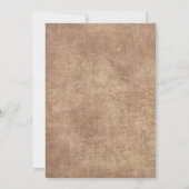 Palm Tree Beach repetitie diner uitnodigingen (Achterkant)