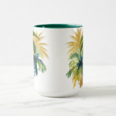 Palm Tree Beach Wedding Favor Mok (Midden)