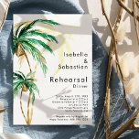 Palm Tree Bestemming Huwelijk repetitie diner Kaart<br><div class="desc">Deze palmboombestemming bruiloft repetitie diner uitnodiging ontwerp beschikt over tropische waterverf palmbomen op een heldere witte achtergrond die de dromerige sfeer van een bestemmingsbruiloft oproepen. dit ontwerp straalt de romance van zandoevers en zwaaiende palmen, ideaal voor koppels op zoek naar een echt onvergetelijk feest. Voor gepersonaliseerde coördinatie of vragen, aarzel...</div>