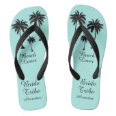 Palm Tree Bruid Tribe Teenslippers (Voetbed)