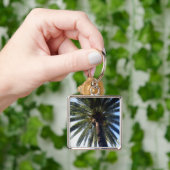 Palm Tree California Beach Custom Sleutelhanger (Hand)