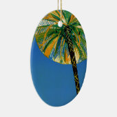  Palm Tree Cote d'Azur Travel Ornament (Rechts)