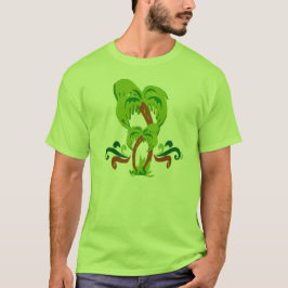 Palm Tree Cute Art Beach Lifestyle Fun T-shirt