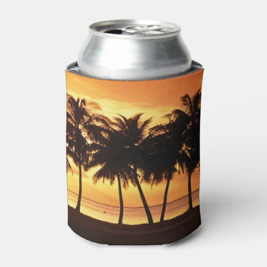 Palm Tree Daydream Koelbox Blikjeskoeler (Blikje Voorkant)