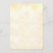 Palm Tree en Seaside bruiloft details Informatiekaartje (Achterkant)