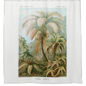 Palm Tree Ernst Haeckel Douchegordijn (Voorkant)