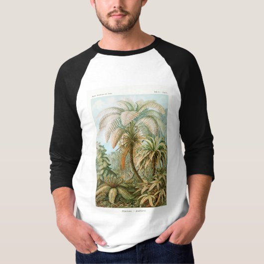 Palm Tree Ernst Haeckel T-shirt (Voorkant)