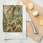 Palm Tree Ernst Haeckel Theedoek (Quarter Fold)