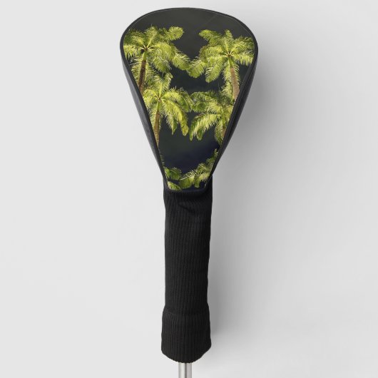 Palm Tree Golf Head Cover (Voorkant)