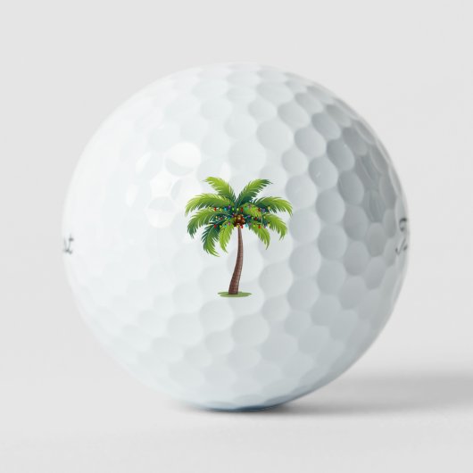 Palm Tree Golfballen (Voorkant)