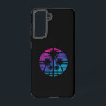 Palm Tree Hawaiian Beach Summer Vacation Samsung Galaxy Hoesje<br><div class="desc">Palm Tree Hawaiian Beach Summer Vacation</div>