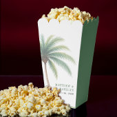 Palm Tree Island Destination Green Wedding Bedankdoosjes