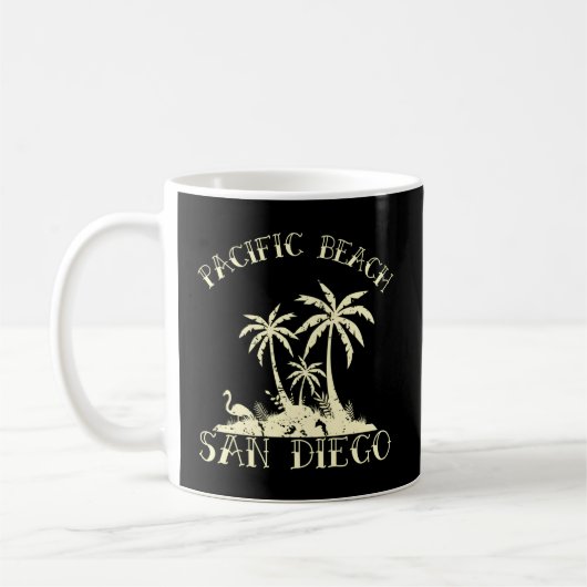 Palm Tree Island Pacific Beach San Diego Koffiemok (Links)