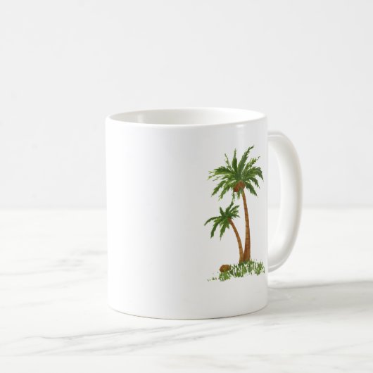 PALM TREE KOFFIEMOK (Voorkant rechts)