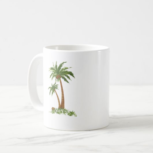 PALM TREE KOFFIEMOK (Voorkant links)