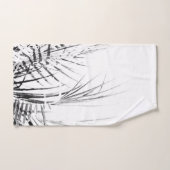 Palm Tree Leaves Minimalism Sketch Bad Handdoek (Handdoek)
