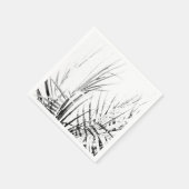 Palm Tree Leaves Minimalism Sketch Servet (Hoek)