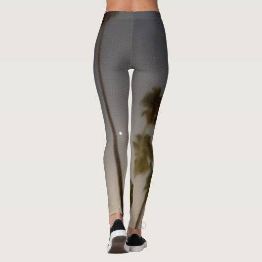 Palm Tree Leggings (Achterkant)