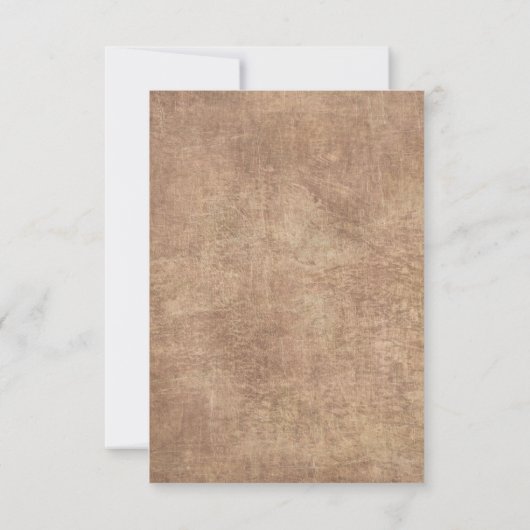 Palm Tree Lights Strand Bruiloft RSVP Kaarten (Achterkant)