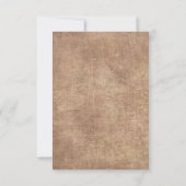 Palm Tree Lights Strand Bruiloft RSVP Kaarten Kaartje (Achterkant)