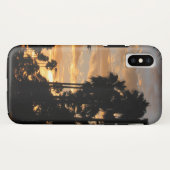 Palm Tree Los Angeles Sunset iPhone Case (Achterkant (horizontaal))