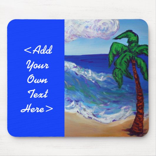 Palm Tree Mousepad Muismat (Voorkant)
