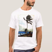 "Palm Tree-Nassau" T-shirt (Voorkant)