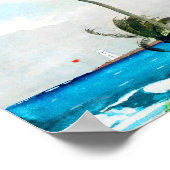 Palm Tree Nassau van Winslow Homer Poster (Hoek)