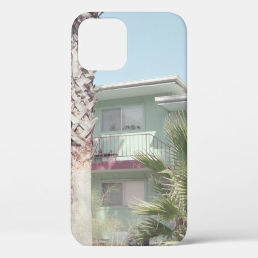 PALM TREE NEAR WHITCONCRETE HOUSE Case-Mate iPhone CASE (Achterkant)