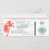 Palm Tree Pass to Cyprus Weddenschap Kaart (Voorkant)