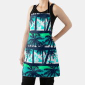 Palm tree pattern schort (Insitu)