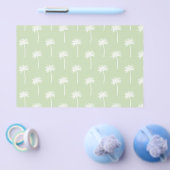 palm tree patterned scrapbooking paper flyer (Enkel)