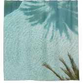 Palm Tree Pool Dream #2 #wall #art Douchegordijn (Voorkant)