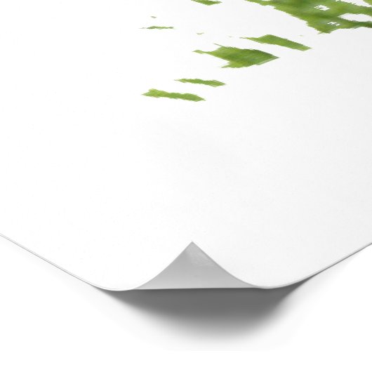 PALM TREE POSTER 24X36" (Hoek)