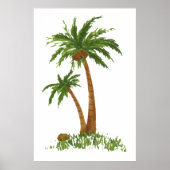 PALM TREE POSTER 24X36" (Voorkant)