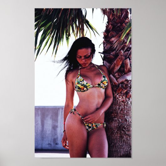 Palm Tree Princess Poster (Voorkant)