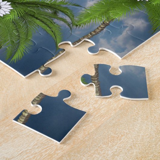 Palm Tree Puzzle Legpuzzel (Zijkant)