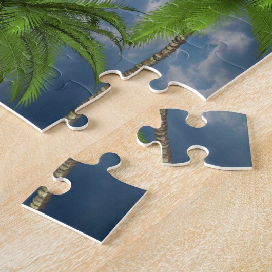 Palm Tree Puzzle Legpuzzel (Zijkant)