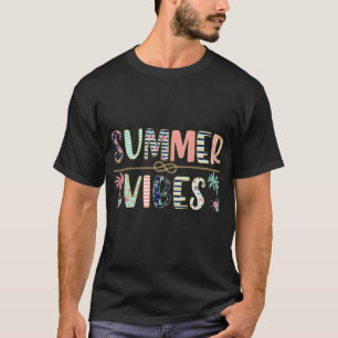 Palm Tree Retro Tropical Beach Summer Vibe T-shirt
