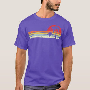 Palm Tree Shirt Retro Style Tropisch strand TShirt