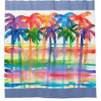 Palm Tree Shower Curtain Douchegordijn