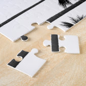 Palm Tree Silhouette Legpuzzel (Zijkant)