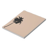 Palm Tree Silhouette Notitieblok (Linkerzijde)