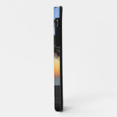 Palm Tree Silhouette Ocean Sunset iPhone 5 Hoesje (Achterkant/links)