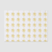 Palm Tree Silhouette Wedding Tissuepapier (Voorkant)