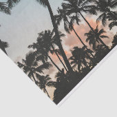 Palm Tree Silhouettes Tissuepapier (Detail)